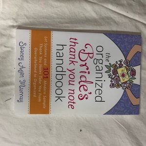 The Organized Brides guide to thank you notes handbook